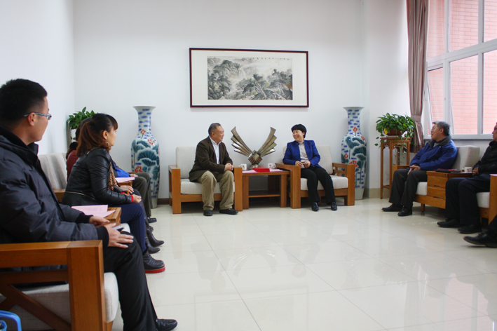 校企雙方代表座談