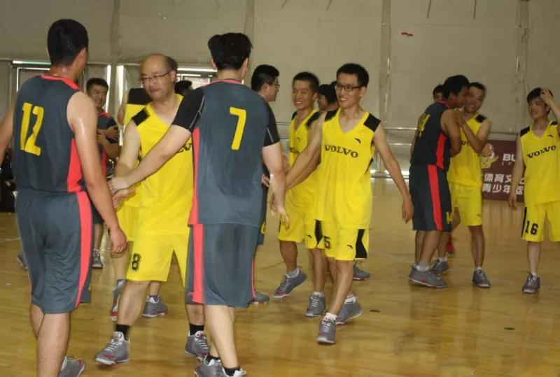 沃爾沃&濟(jì)南天業(yè)籃球友誼賽圓滿成功
